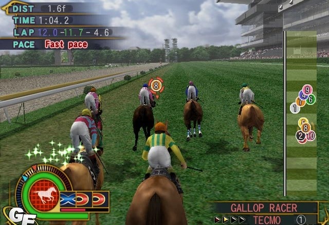 Virtual horse race game